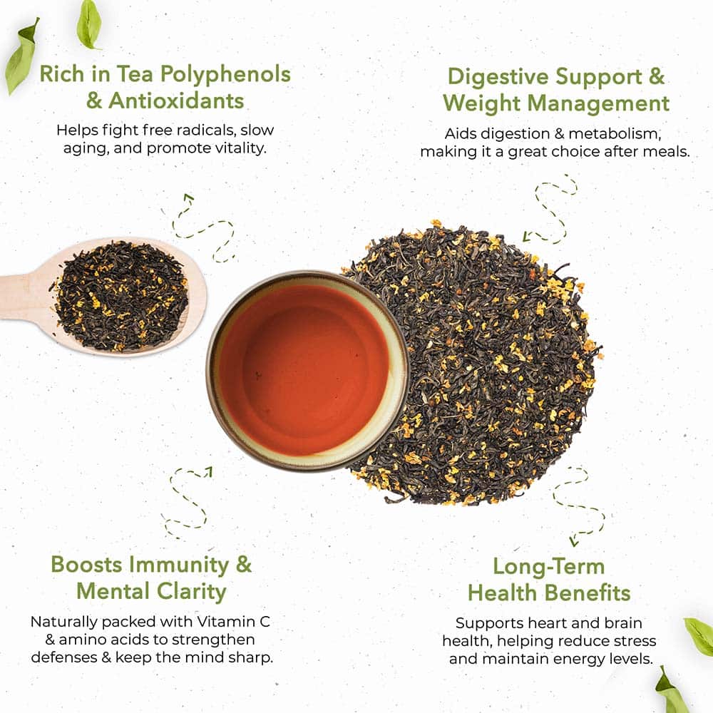 Osmanthus Black Tea – Floral and Smooth Premium Blend