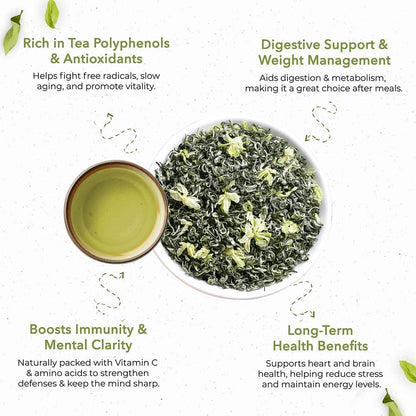 Jasmine Tea: Pure Aroma, Health Boost