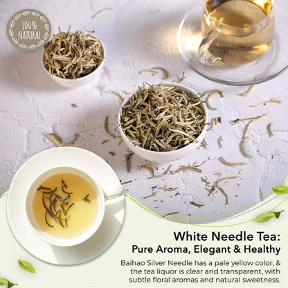 White Needle Tea: Pure Aroma, Elegant & Healthy